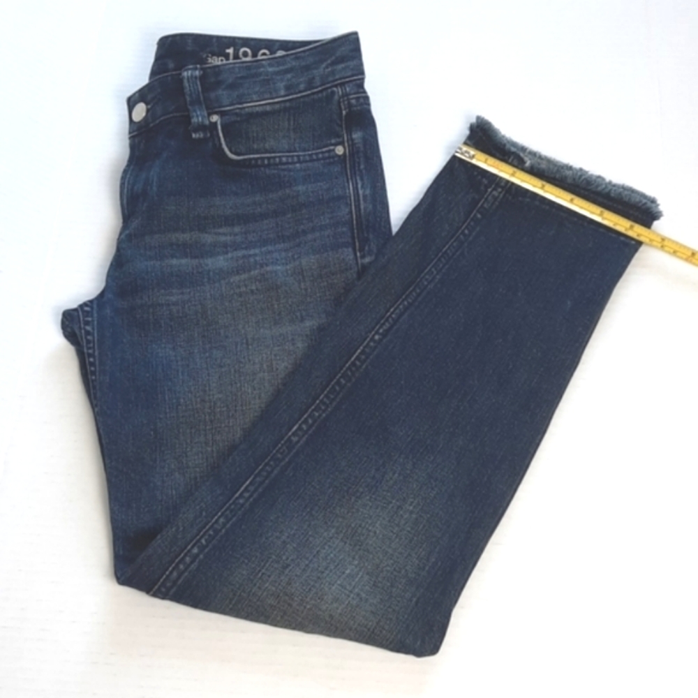 Gap 1969 Real Straight Blue Denim, Size 25 Regular